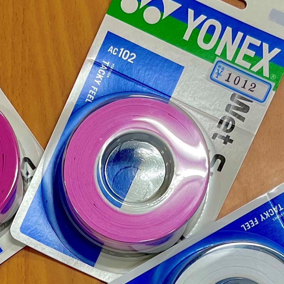 テニス好き(⋆ᴗ͈ˬᴗ͈)”新品 オーバーグリップテープピンク テニス